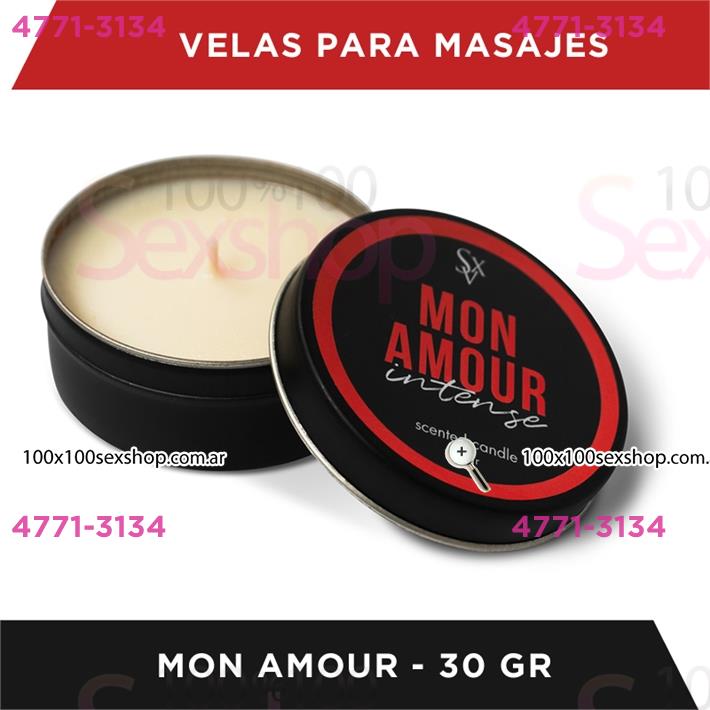 Cód: CA CR MMA01 - Vela para masages Candle Mon Amour 30grs - $ 12300